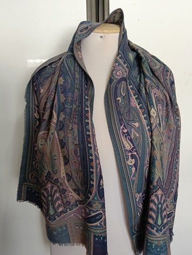 écharpe etro laine soie - laine, et