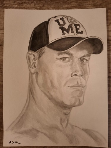 John cena originalzeichnung - john,