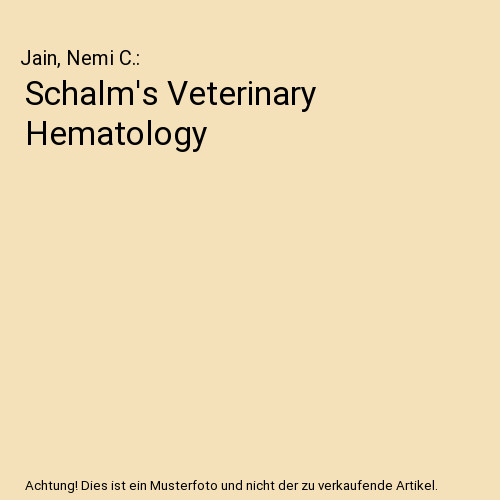 Schalm veterinary - schalm's,